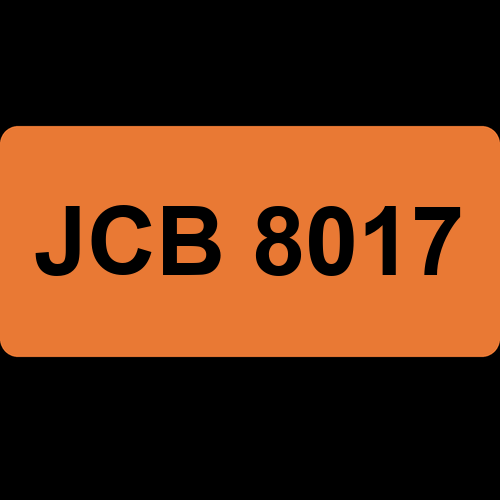 JCB 8017